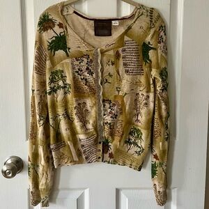 Anthropologie Horticultural Cardi by Guinevere